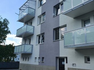 balkón pre bytový dom – závesná konštrukcia