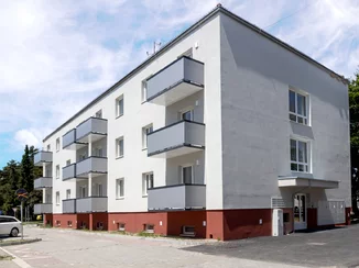 Balkón s práškovanou povrchovou úpravou