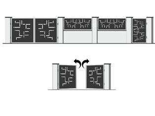 Vypaľované plotové systémy