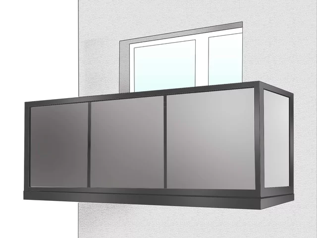 Závesné balkóny Závesné balkóny
