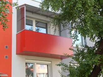 Závesný balkón na mieru